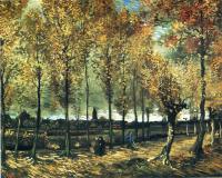 Gogh, Vincent van - Lane with Poplars